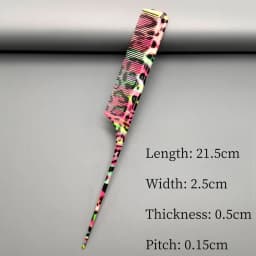 Steel Needle Pointed-tail Comb Hair Salon Hairdressing Combs Barber Perm And Dye Hair Hairbrush Bridal Styling Tools 101 102
