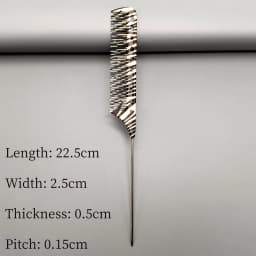 Steel Needle Pointed-tail Comb Hair Salon Hairdressing Combs Barber Perm And Dye Hair Hairbrush Bridal Styling Tools 101 102