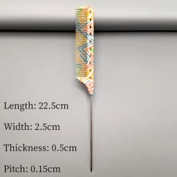 Steel Needle Pointed-tail Comb Hair Salon Hairdressing Combs Barber Perm And Dye Hair Hairbrush Bridal Styling Tools 101 102