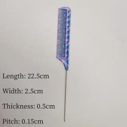 Steel Needle Pointed-tail Comb Hair Salon Hairdressing Combs Barber Perm And Dye Hair Hairbrush Bridal Styling Tools 101 102