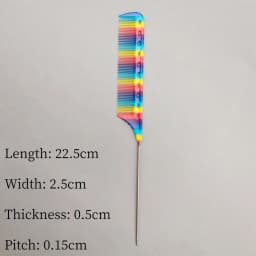 Steel Needle Pointed-tail Comb Hair Salon Hairdressing Combs Barber Perm And Dye Hair Hairbrush Bridal Styling Tools 101 102