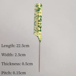 Steel Needle Pointed-tail Comb Hair Salon Hairdressing Combs Barber Perm And Dye Hair Hairbrush Bridal Styling Tools 101 102