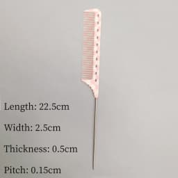 Steel Needle Pointed-tail Comb Hair Salon Hairdressing Combs Barber Perm And Dye Hair Hairbrush Bridal Styling Tools 101 102