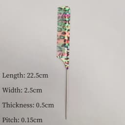 Steel Needle Pointed-tail Comb Hair Salon Hairdressing Combs Barber Perm And Dye Hair Hairbrush Bridal Styling Tools 101 102