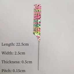 Steel Needle Pointed-tail Comb Hair Salon Hairdressing Combs Barber Perm And Dye Hair Hairbrush Bridal Styling Tools 101 102