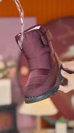 Waterproof Snow Boots for Women 2026 Non-slip Warm Winter Shoes Woman Thicken Plush Platform Ankle Boots Cotton Padded Shoes