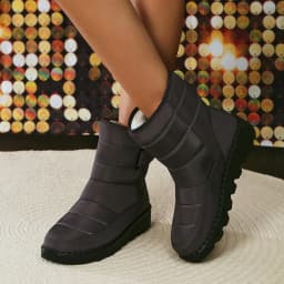 Waterproof Snow Boots for Women 2026 Non-slip Warm Winter Shoes Woman Thicken Plush Platform Ankle Boots Cotton Padded Shoes