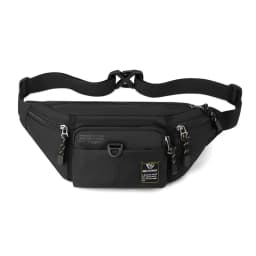 Men Waist Fanny Pack Belt Sling Chest Bag Travel Multi-Pocket Military Fashion Sports Nylon Male Pouch Purse Bum Hip Bags New