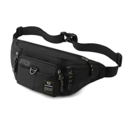 Men Waist Fanny Pack Belt Sling Chest Bag Travel Multi-Pocket Military Fashion Sports Nylon Male Pouch Purse Bum Hip Bags New