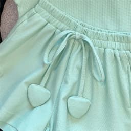 New 4 -14 Years Summer Girls Clothing Set Letter Print Sleeveless T-shirt + Heart Shorts Pants 2pcs Suit Kids Leisure Outfit