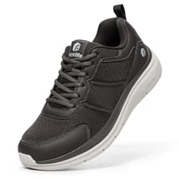 FitVille Men's Walking Shoes Wide Width Max Cushioning Lightweight Sneakers Sport Shoes for Plantar Fasciitis Pain Relief
