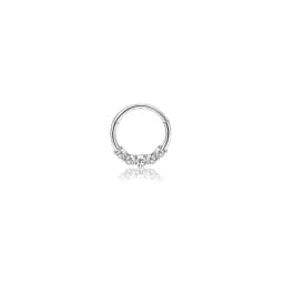 1Pc 16G 316L Stainless Steel Septum Nose Rings,CZ Cartilage Tragus Helix Daith Hoop Earring Hypoallergenic Piercing Jewelry