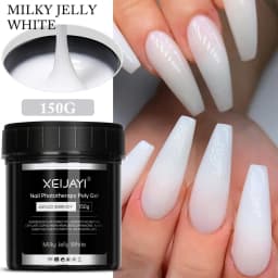 XEIJAYI 150g Poly Nail Gel UV LED Cured Builder Nail Gel Crystal Nail Extension Gel For Nails DIY At Home Salon