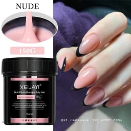 XEIJAYI 150g Poly Nail Gel UV LED Cured Builder Nail Gel Crystal Nail Extension Gel For Nails DIY At Home Salon
