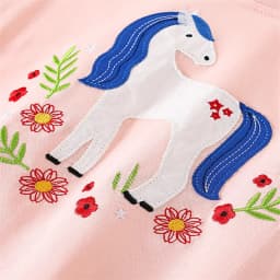 Jumping Meters New Arrival Ice Cream Embroidery Hot Selling Cotton Summer Girls Tshirts Baby Clothes Children's Tees Tops