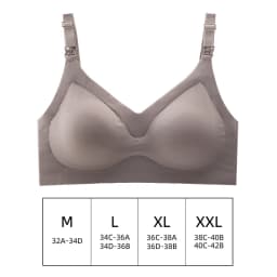 Ultra Thin Laser Cutting Ladies Feeding Bra Removable Padded Breastfeeding Bras Plus Size Push Up Maternity Nursing Bra