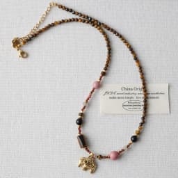 Fresh water Pearl Colorful natural stone necklace women's sweet and cool design beaded luxury Pearl Necklace