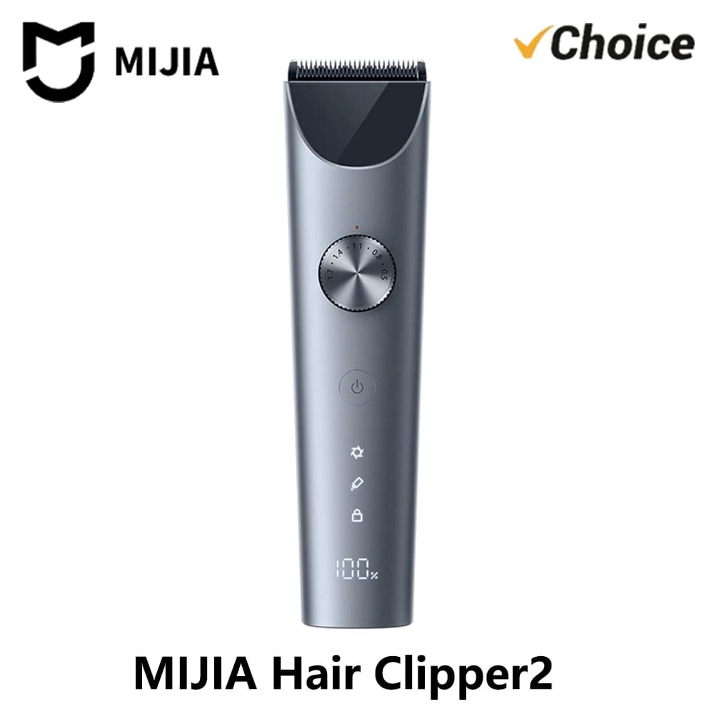 NEW MIJIA Hair Clipper 2 Cutting Machine Trimmer Professional Clippers Titanium Alloy Blade Rechargeable Barber Shaver Cutter