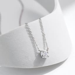 MODIAN Moissanite Pendant Necklace D Color 0.8CT Lab Diamond For Women Wedding Engagement 925 Sterling Silver Fine Jewelry Gift