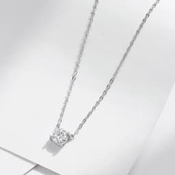 MODIAN Moissanite Pendant Necklace D Color 0.8CT Lab Diamond For Women Wedding Engagement 925 Sterling Silver Fine Jewelry Gift