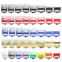 8pcs/set Professional Barber Hair Clipper Guide Combs For Wahl Trimmer Attachment Hair Cutting Limited Comb Salon Haircut Tools
