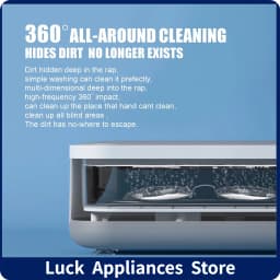 Portable Household Cleaning Machine Clean Pod Ultrasonic Cleaner Jewelry Cleaner Machine for Ring Glasses Makeup Brush Hot Sale