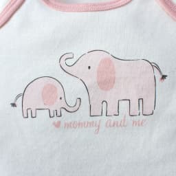  3PCS Summer Baby Girls Three Piece Bodysuit Animal Kingdom and Elephant Letter Pattern Short Sleeve Bodysuit Mother's Day Gif