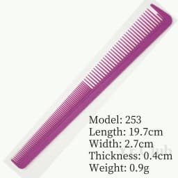 Barber Sideburn Comb Hair Salon Hair Cutting Combs Men's Haircut Hairbrush Barber Shop Professional Hairdressing Tools Y0521