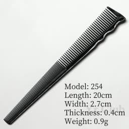 Barber Sideburn Comb Hair Salon Hair Cutting Combs Men's Haircut Hairbrush Barber Shop Professional Hairdressing Tools Y0521