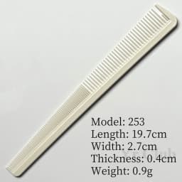 Barber Sideburn Comb Hair Salon Hair Cutting Combs Men's Haircut Hairbrush Barber Shop Professional Hairdressing Tools Y0521