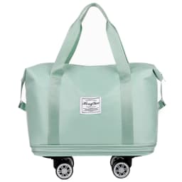 Universal Wheel Expandable Luggage Large Capacity Dry and Wet Separation Storage Travel Fitness Bag Lightweight Luggage
