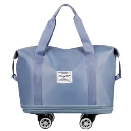 Universal Wheel Expandable Luggage Large Capacity Dry and Wet Separation Storage Travel Fitness Bag Lightweight Luggage