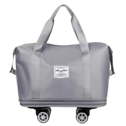 Universal Wheel Expandable Luggage Large Capacity Dry and Wet Separation Storage Travel Fitness Bag Lightweight Luggage