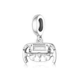 Fit Original Pan Charms Bracelet 925 Sterling Silver F1 Race Car Steering wheel Bead For Making Racing Enthusiast Berloqe