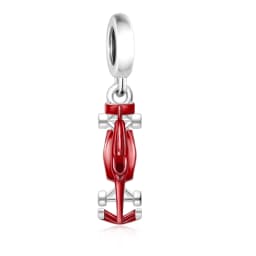Fit Original Pan Charms Bracelet 925 Sterling Silver F1 Race Car Steering wheel Bead For Making Racing Enthusiast Berloqe