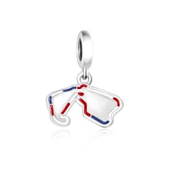 Fit Original Pan Charms Bracelet 925 Sterling Silver F1 Race Car Steering wheel Bead For Making Racing Enthusiast Berloqe