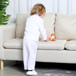 Baby Boy Baptism Outfit Infant Tuxedo Christening Wedding Birthday Celebration Formal Gentleman Suit White 6 Months to 3 Years