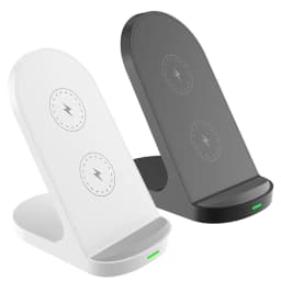 15W Fast Wireless Charger for Samsung Galaxy S24 S23 S22 S21 S10 S9 Note20 10 9 USB Charging Stand for IPhone15 14 13 12 11pro
