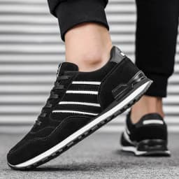 Artificial Leather Men Causal Shoes Male Spring Men Casual Light Shoes Sneakers Lac-up Flats Breathable Outdoors Sapato