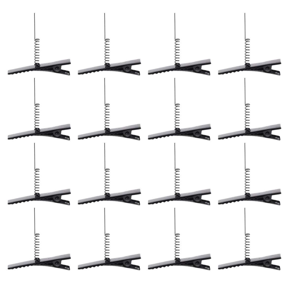 100Pcs Spring Spring Duckbill Clip Duckbill Clip Iron Hairpin Accessories Headdress Alligator Clips DIY Hair Pins