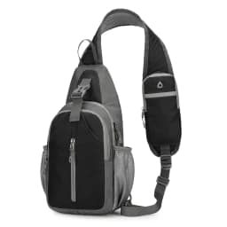 Outdoor leisure slanted shoulder bag, sports waterproof backpack, suitable for both men and women, mobile phone storage bag
