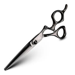 XUANFENG Black Mirror Hair Scissors 6-inch JP440C Barber Cutting Scissors and Thinning Scissors Very Cool