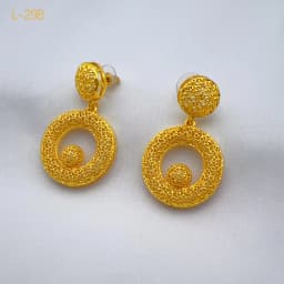 ANIID Dubai 24K Gold Color Jewelry Sets Wedding African Necklace Earrings For Women Nigerian Indian Bridal 2PCS Set Party Gifts