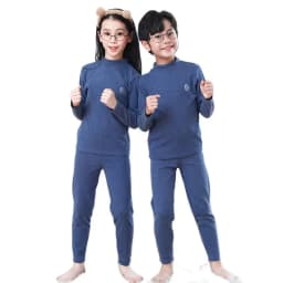 2024 Children's Thermal Underwear Set Autumn Winter Thick Boy Girls Traceless New Baby Autumn Clothes Warm Soft Sleep Wear 3-14Y
