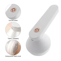 Clothes Bobble Fluff Shaver USB Operated Electric Fur Defuzzer 850mAh Portable Lint Remover Household Cleaning Tool