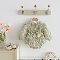 Sweet Newborn Baby Girls Double Layers Lace Romper Cozy Long Sleeve Tulle Baby Tutu Romper Dress for Toddler Girls Clothing 0-2Y