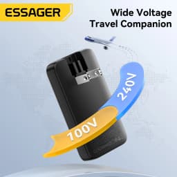 Essager 65W GaN Charger USB Type C Quick Charge 3.0 Fast Charger for iPhone 15 14 Xiaomi Samsung ipad Macbook Tablet PD Charger
