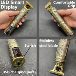 T9 Electric Hair Clipper New Hair Trimmer Professional Shaver Beard Barber Shop Men Hair Cutting Machine For Men Haircut Style