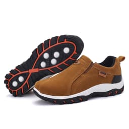 Men Casual Sports Shoes Breathable Orthopedic Travel Flat-Bottomed Casual Shoes Suitable Outdoor Activities Hiking Sports Shoes