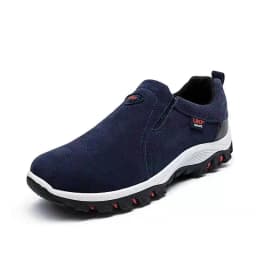 Men Casual Sports Shoes Breathable Orthopedic Travel Flat-Bottomed Casual Shoes Suitable Outdoor Activities Hiking Sports Shoes
